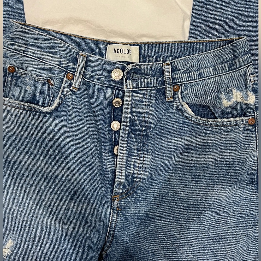 AGOLDE Straight Leg Jeans